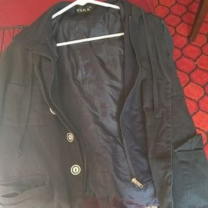 Dark blue jacket